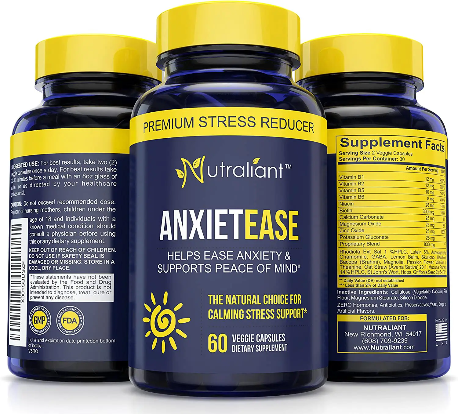 #1 Anxiety Relief Supplements