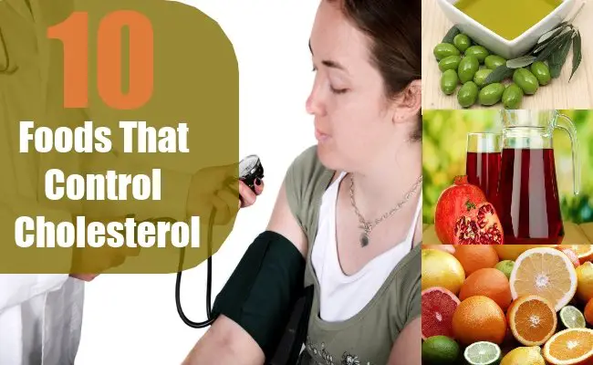 10 Foods That Control Cholesterol