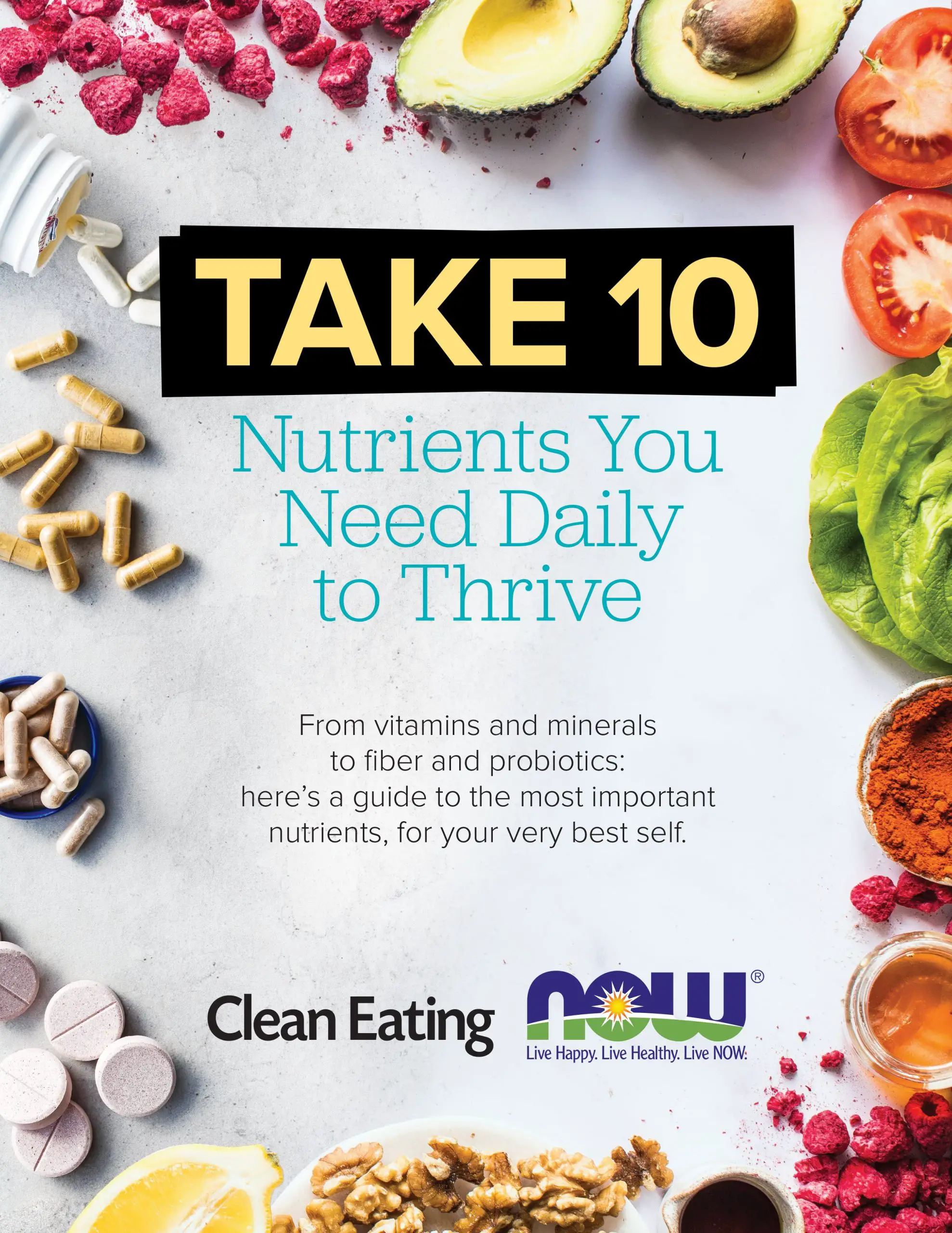 10 Nutrients You Need Daily to Thrive