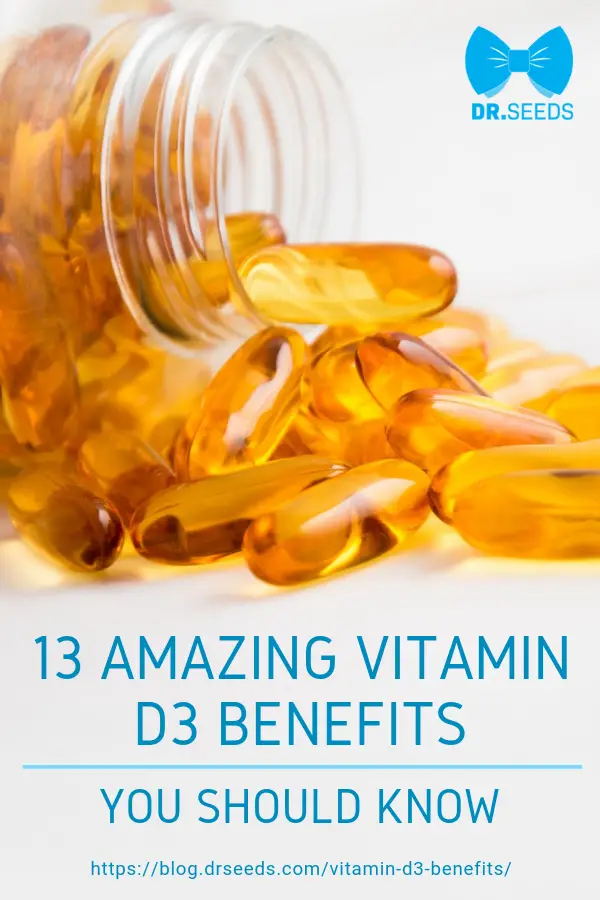 13 Amazing Vitamin D3 Benefits You Should Know [INFOGRAPHIC]