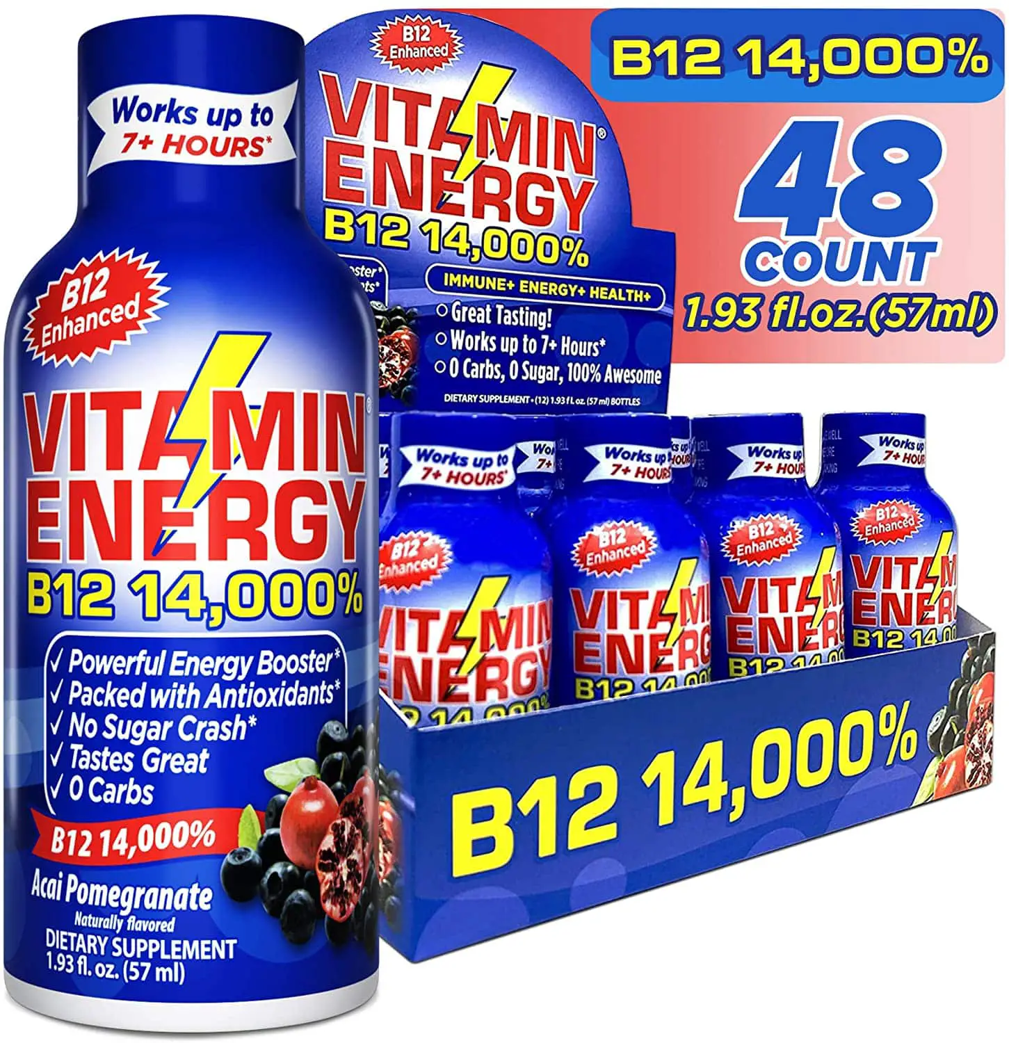 (48 Pack) Vitamin Energy B