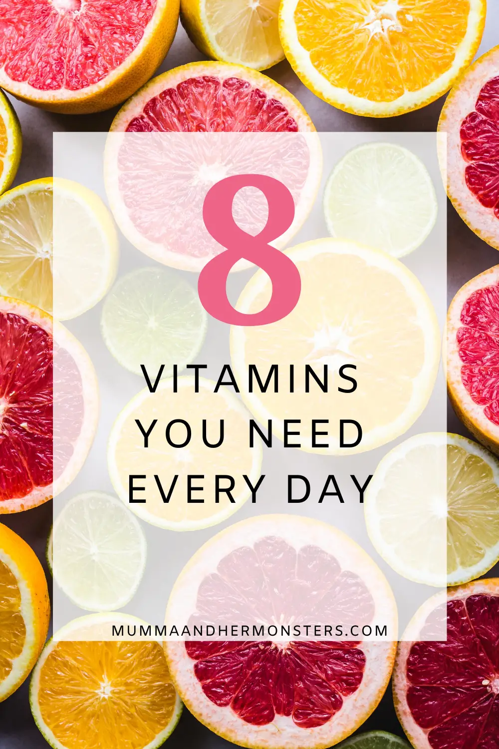 8+ Vitamins You Need Everyday