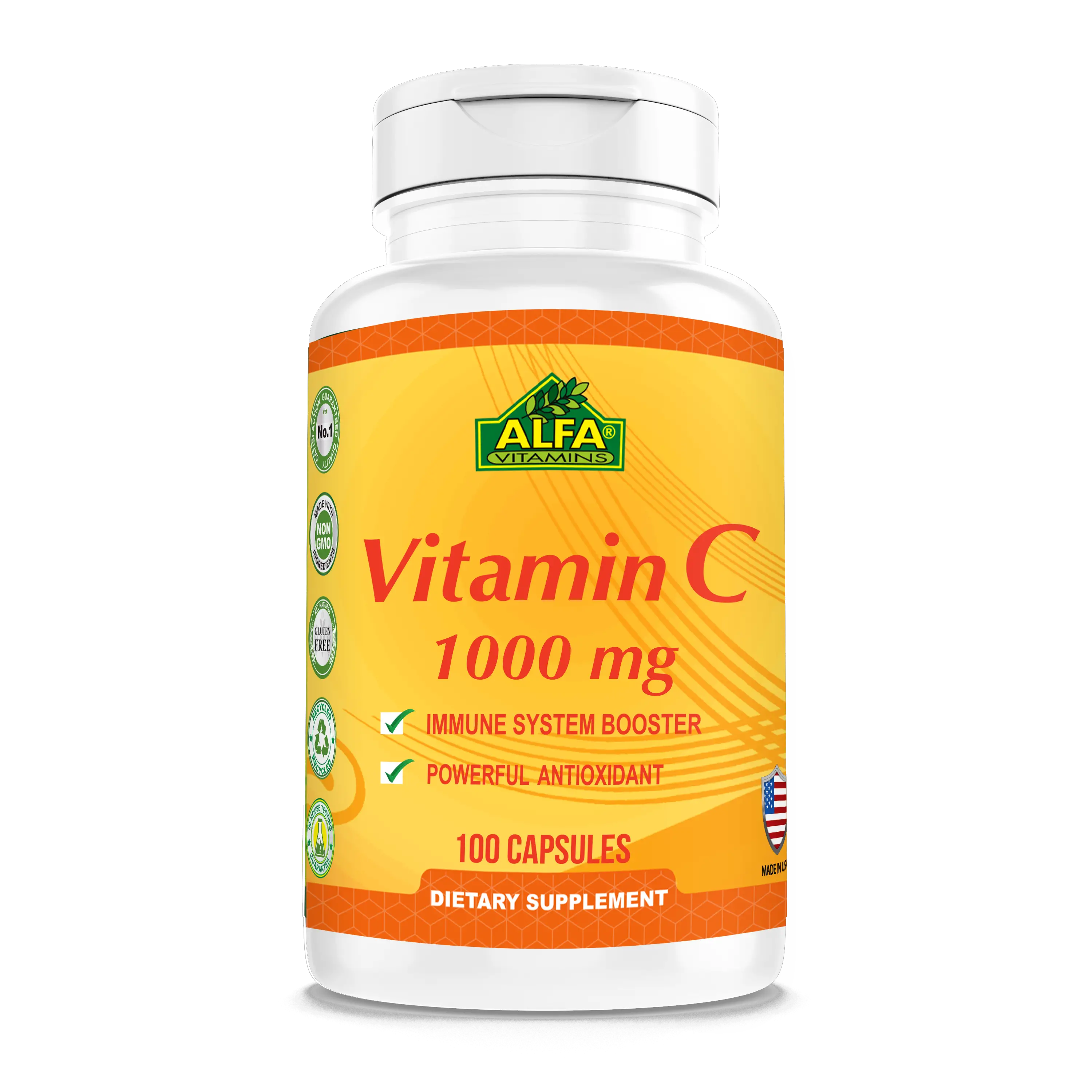 Alfa Vitamins® Vitamin C 1,000 mg for Immune support