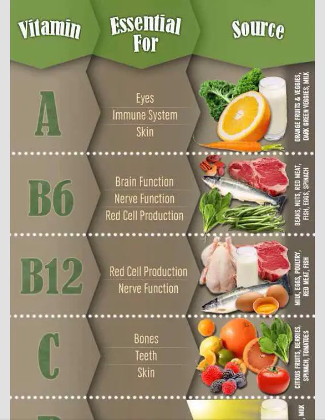 All About Vitamins&  What They Do For Your Body!!