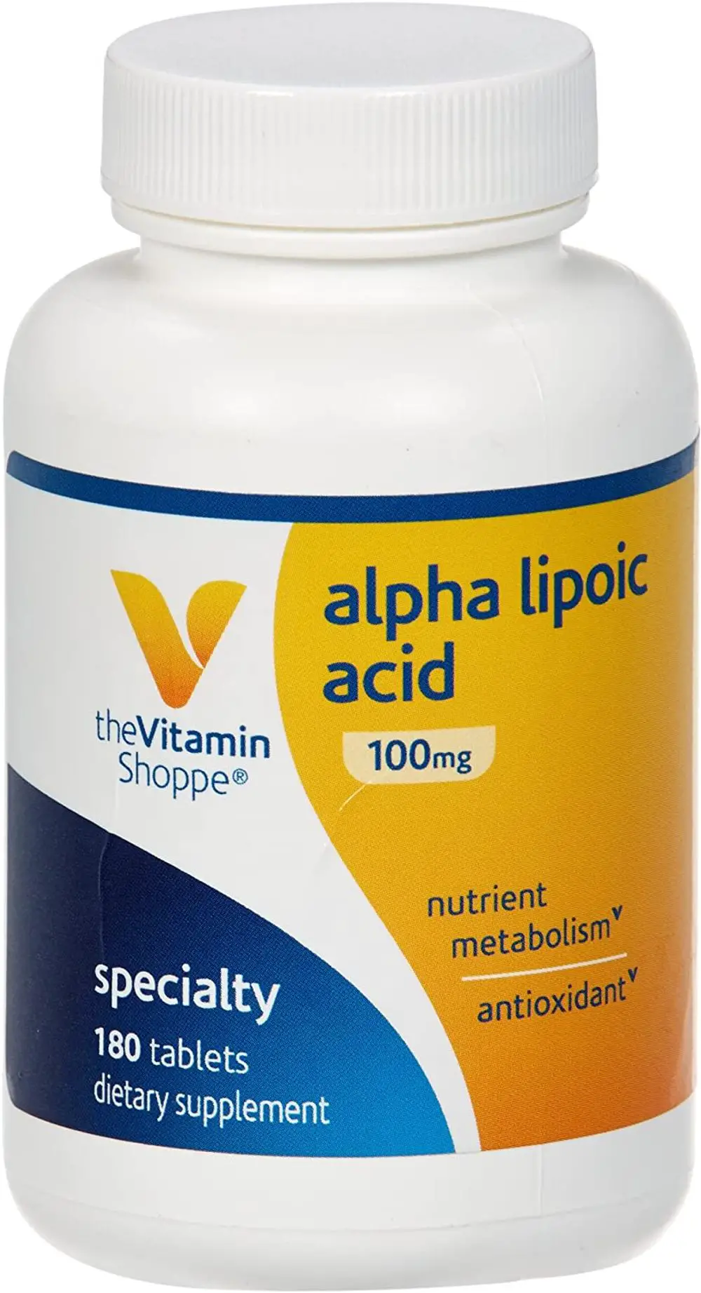 Alpha Lipoic Acid 100mg, Natural Antioxidant Formula to Support Glucose ...