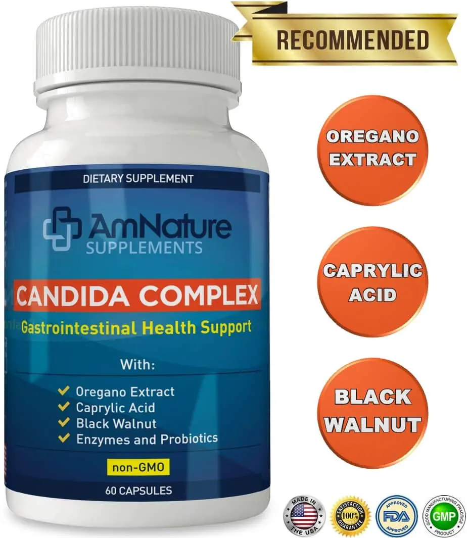 Amazon.com: Candida Complex Supplement  Natural Yeast Infection ...