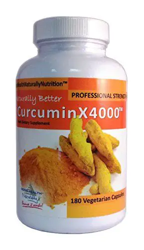 Amazon.com: Curcumin X4000 180 Vegetarian Capsules: Health ...