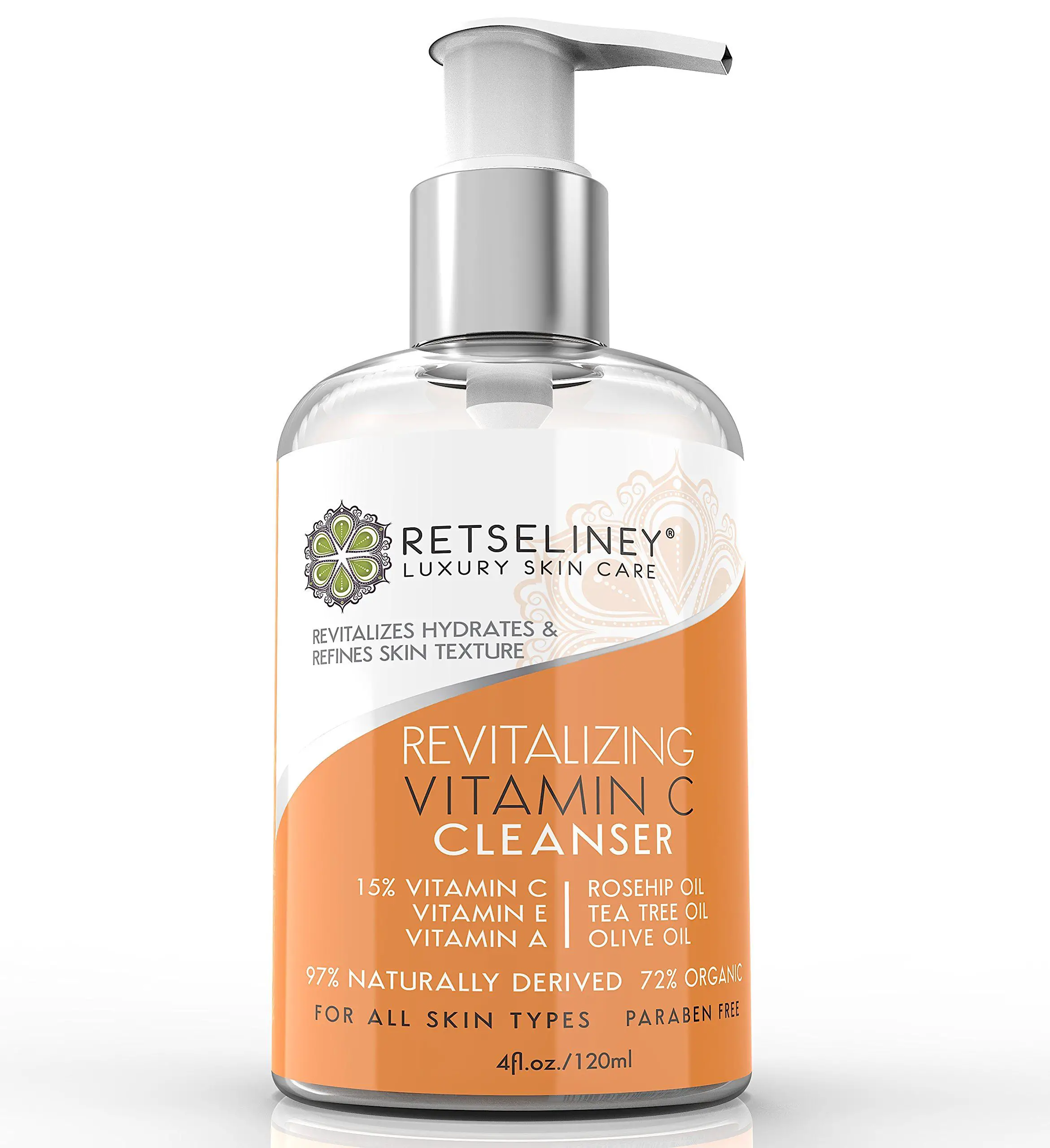 Amazon.com: Retseliney Best Vitamin C Face Wash, Vegan, Natural ...