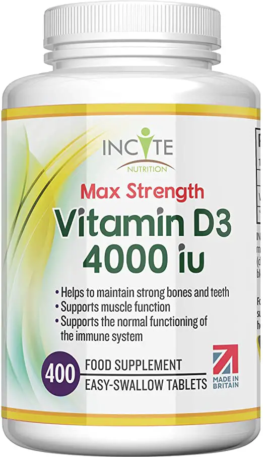 Amazon.com: Vitamin D3 High Strength 5000 IU 365 Tablets ...