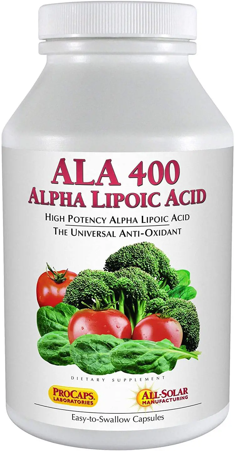 Andrew Lessman Alpha Lipoic Acid ALA 400