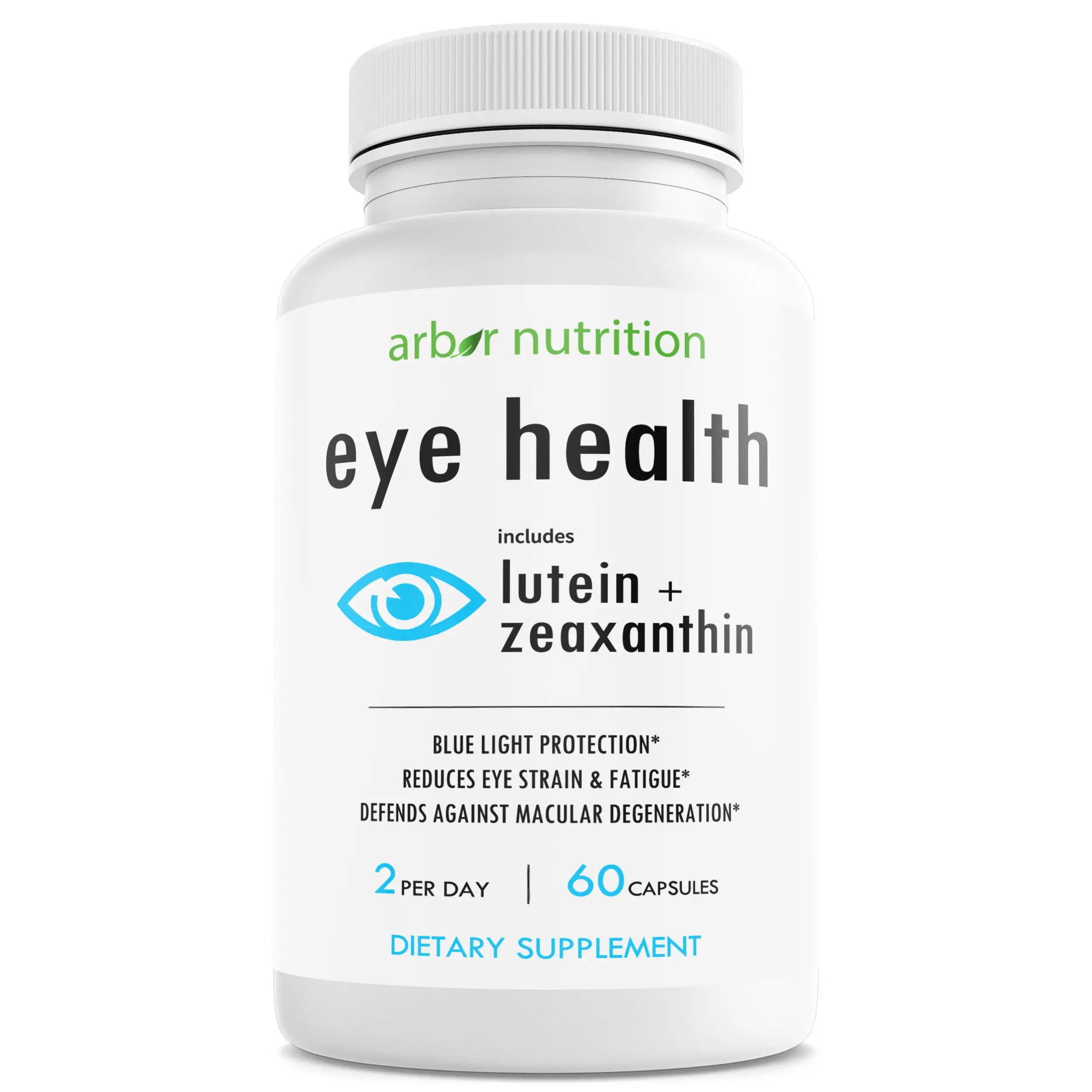 Arbor Nutrition Eye Health Supplement with lutein + zeaxanthin