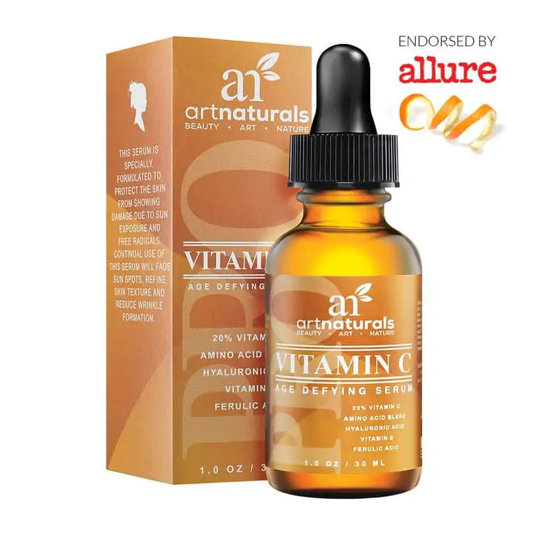 artnaturals Enhanced Vitamin C Serum with Hyaluronic Acid 1 Oz Reviews 2021