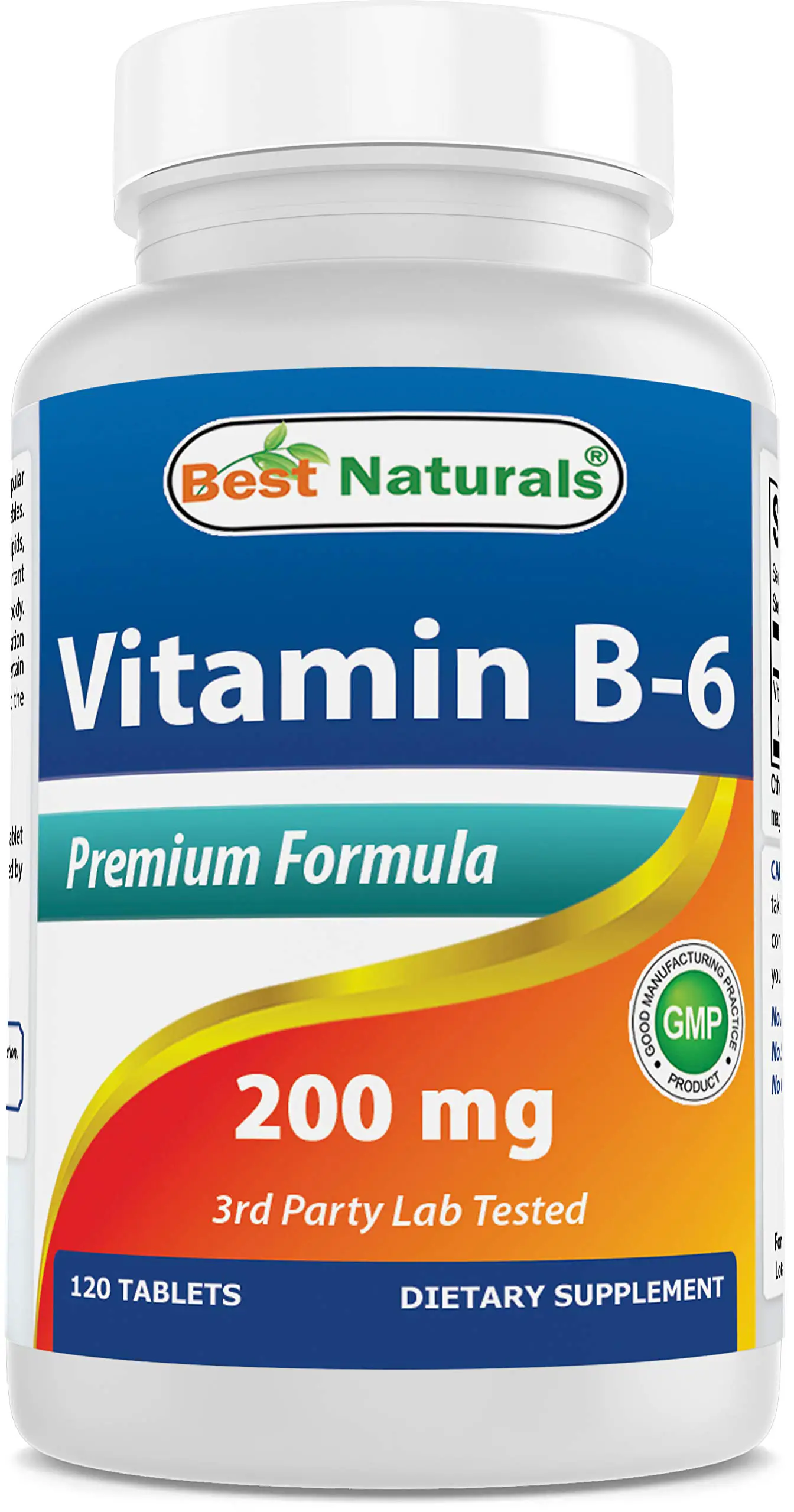 Best Naturals Vitamin b6 200mg for Adults, 120 Tablets  LifeIRL