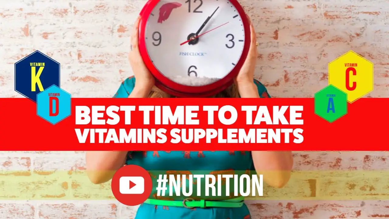 Best Time To Take Vitamins and Supplements