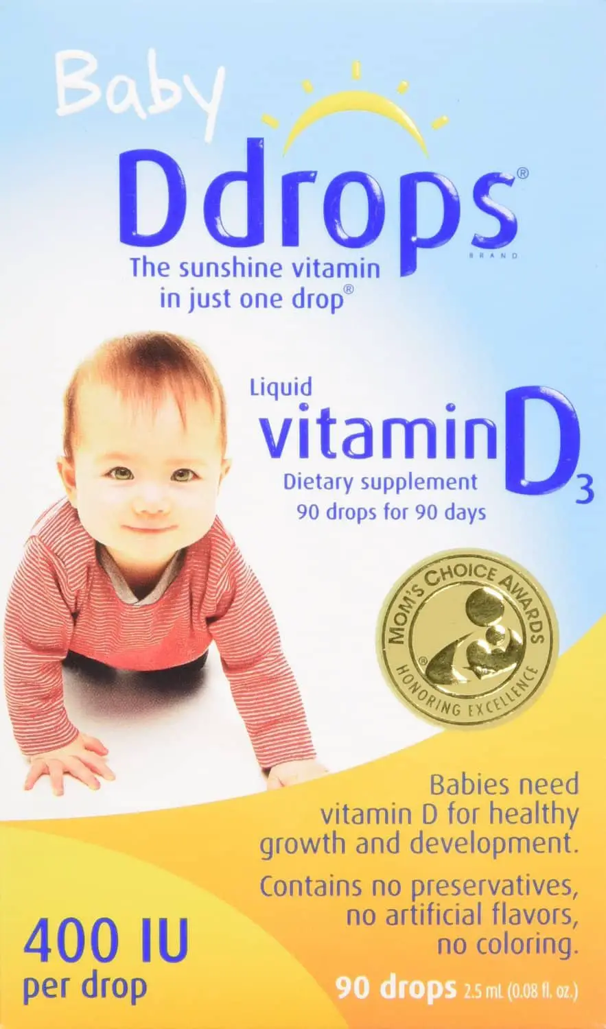 Best Vitamin D Drops for Baby: Baby Ddrops Review