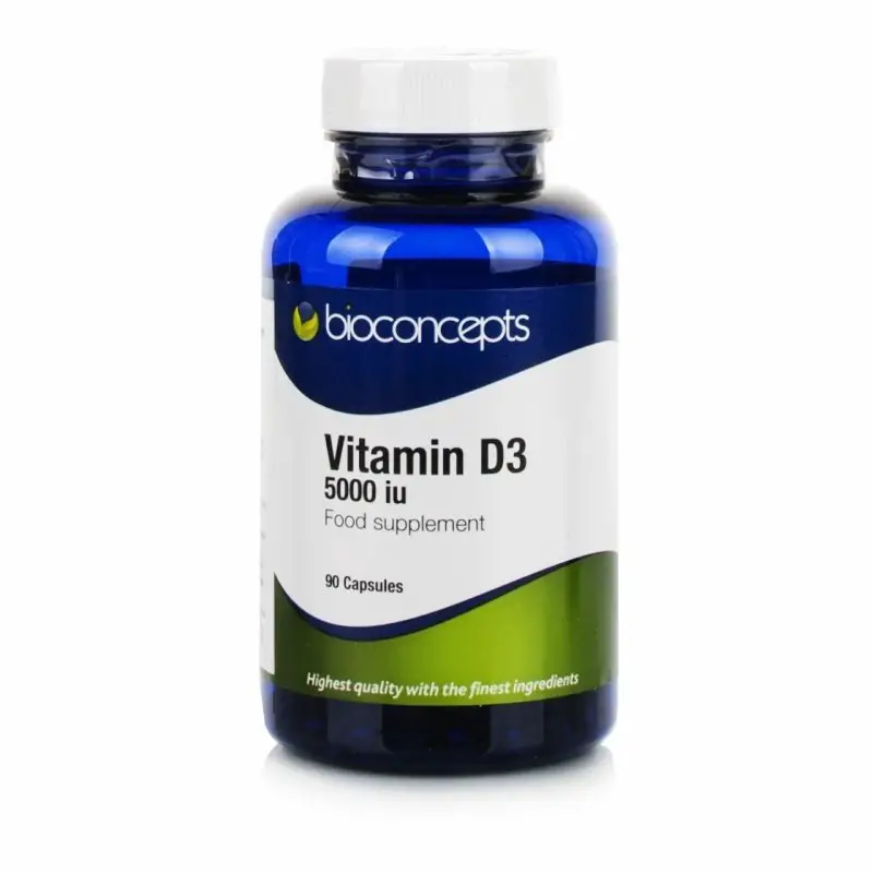 Bioconcepts Vitamin D3 5000iu Super Strength Capsules
