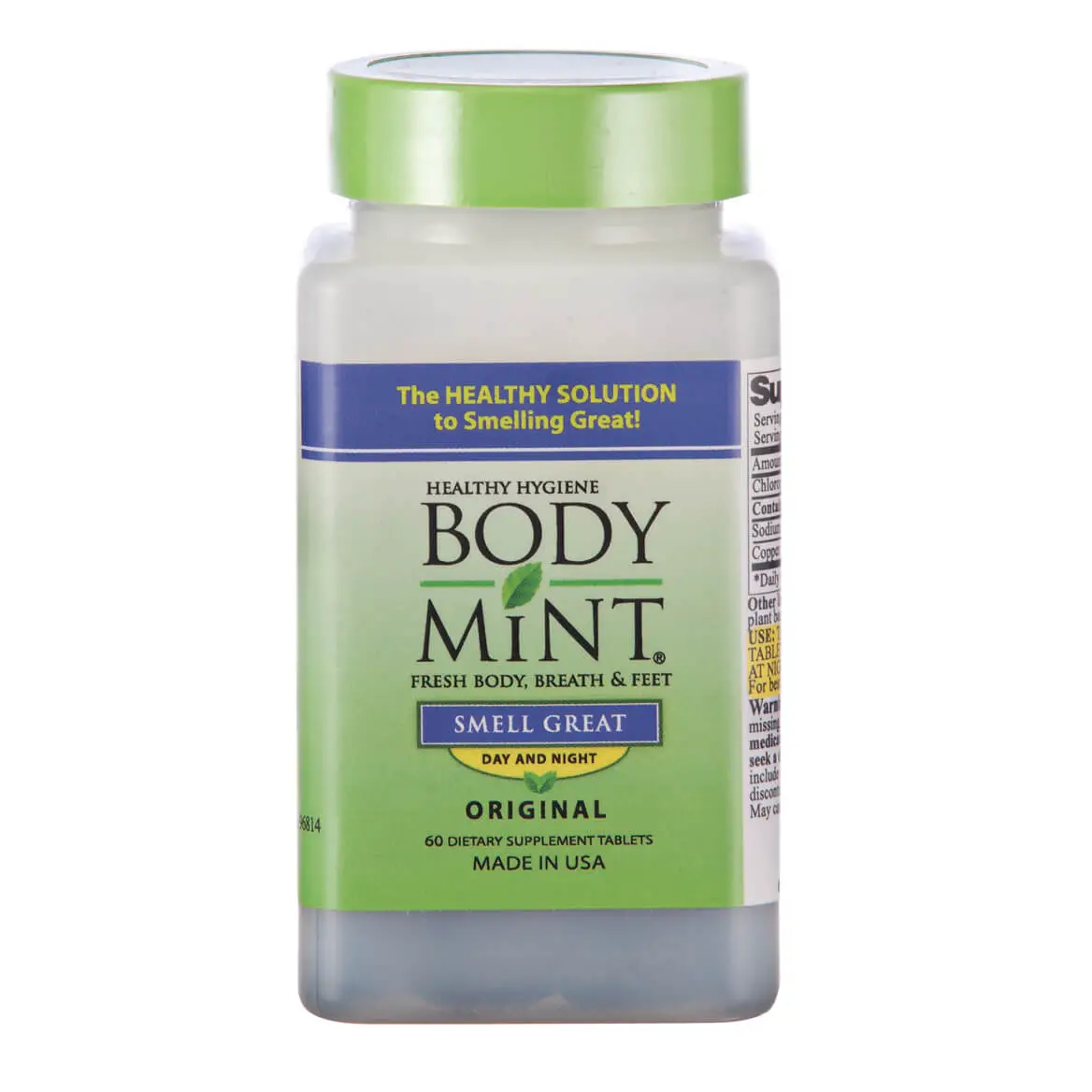 Body Mint Body Odor Pill