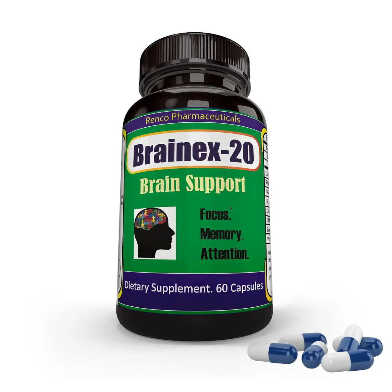 Brainex Brain Booster Supplement for Memory and Focus Pills