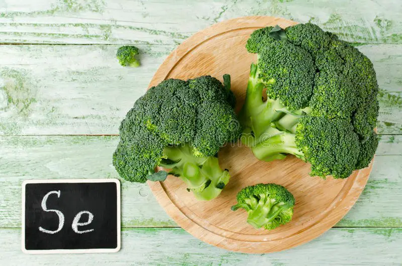 Broccoli Rich In Vitamins And Minerals Stock Photo