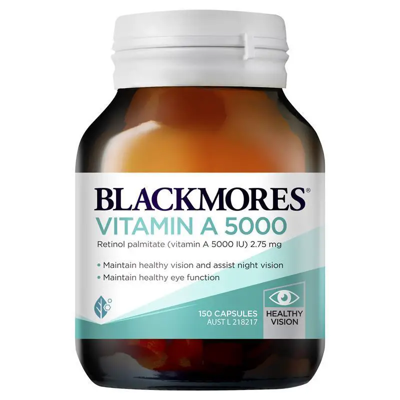 Buy Blackmores Vitamin A 5000IU 150 Capsules Online at Chemist Warehouse®