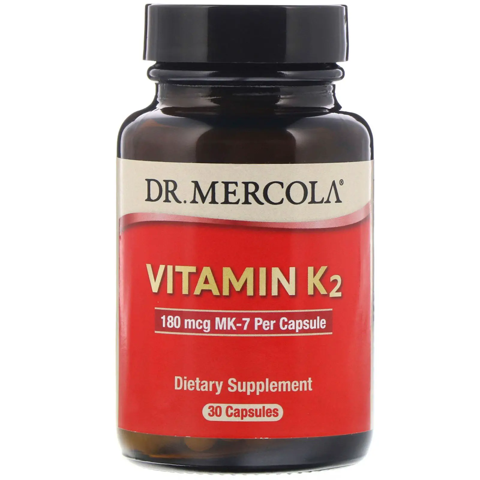 Buy Dr. Mercola, Vitamin K2, 30 Capsules