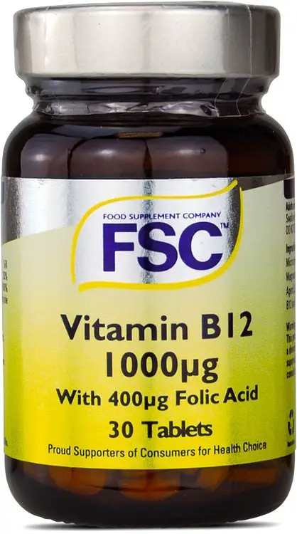 Buy FSC Vitamin B12 1000ug 30 Tablets