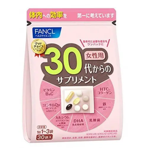 Buy Japanese Vitamins for 30 year old women Fancl for 1 ...