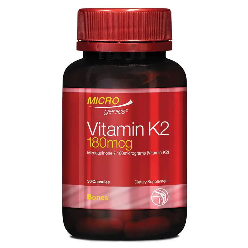 Buy Microgenics Vitamin K2 180mcg 30 Capsules Online at Chemist Warehouse®