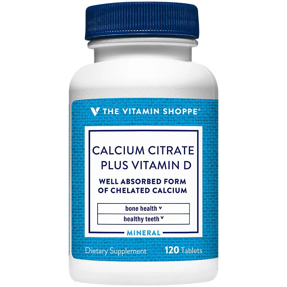 Calcium Citrate with 400IU Vitamin D  Mineral Essential for Healthy ...