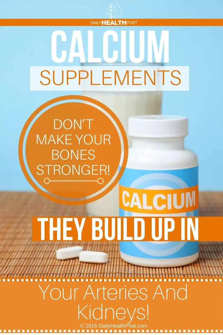 Calcium Supplements Don