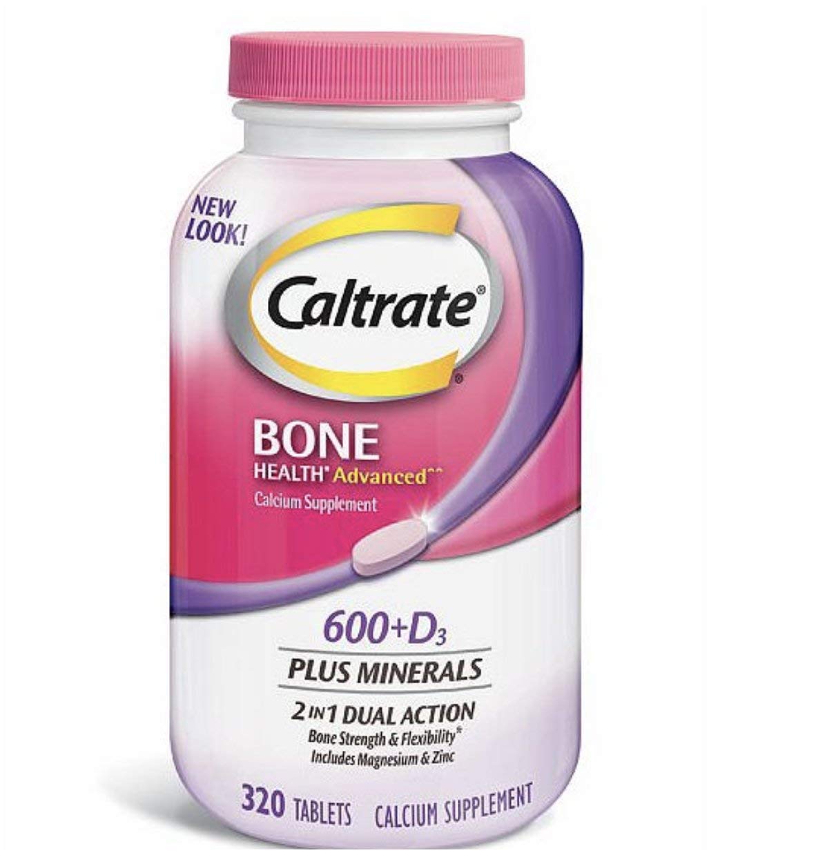 Caltrate 600+D3 (320 Count) Calcium and Vitamin D ...
