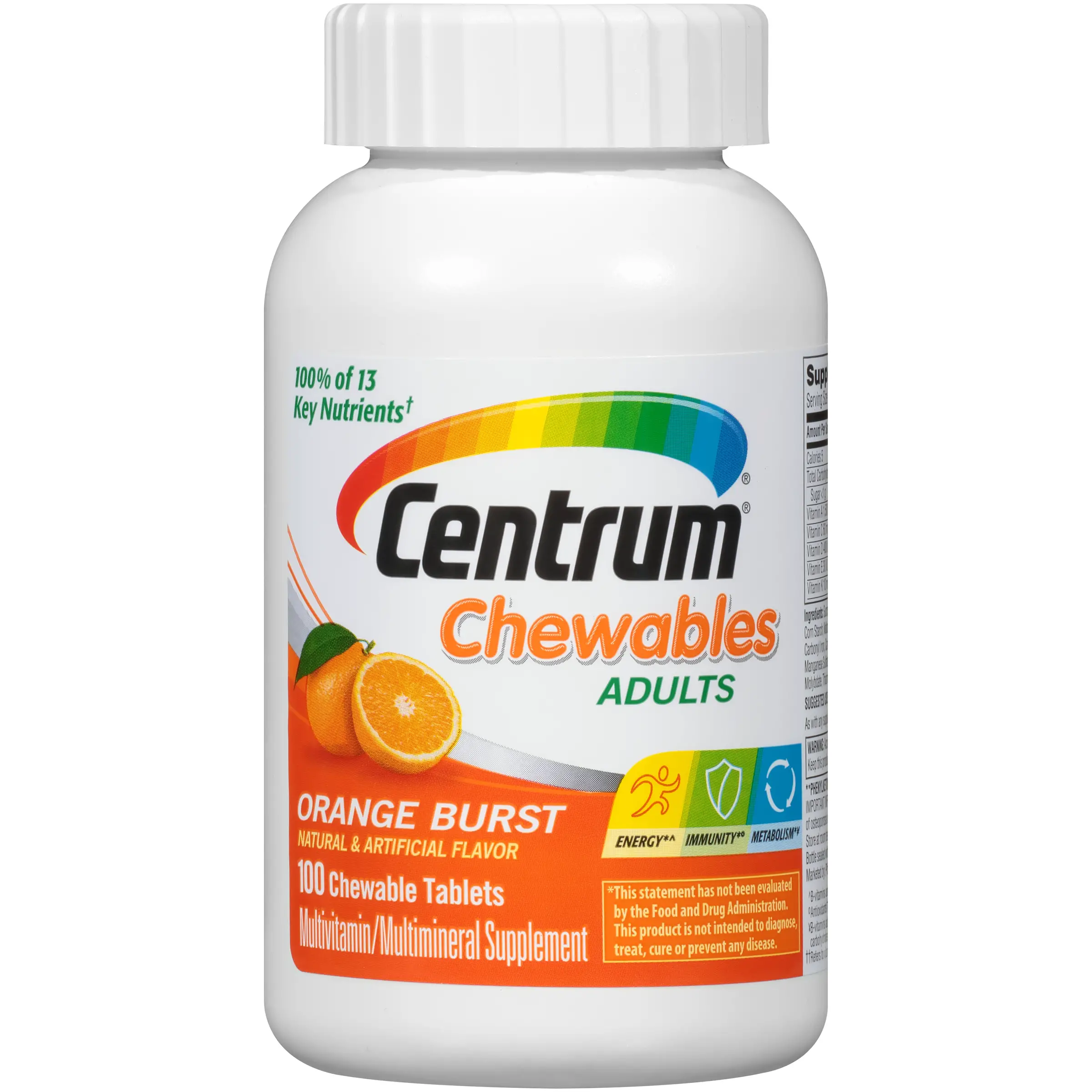 Centrum Chewable Multivitamin for Adults, Multivitamin ...