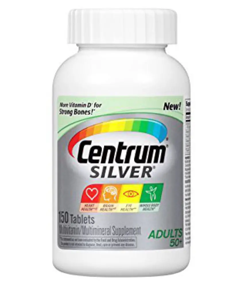 Centrum Multi Vitamins for Seniors Health Drink 150 no.s ...