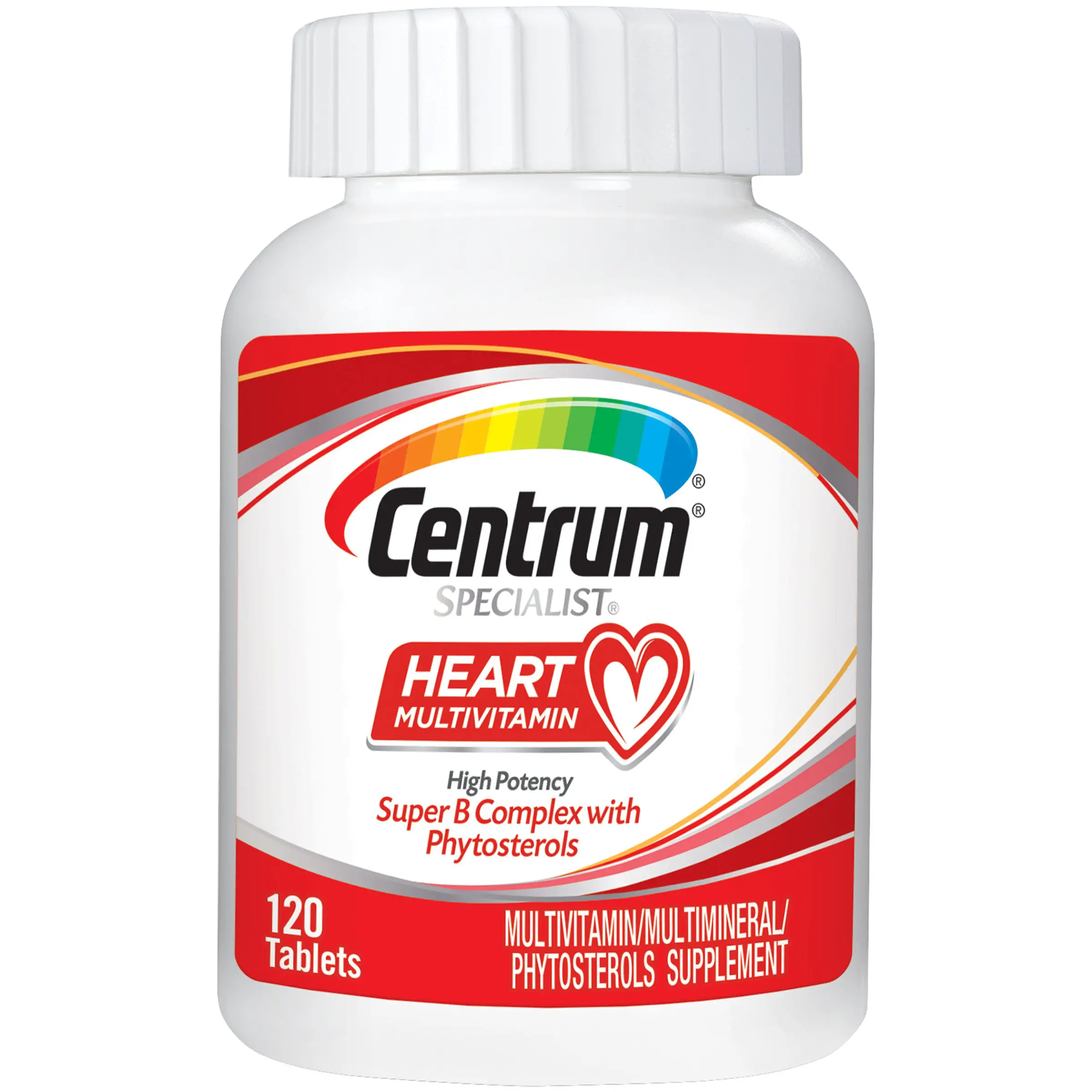 Centrum Specialist Heart Health Vitamins, Multivitamin/Multimineral ...