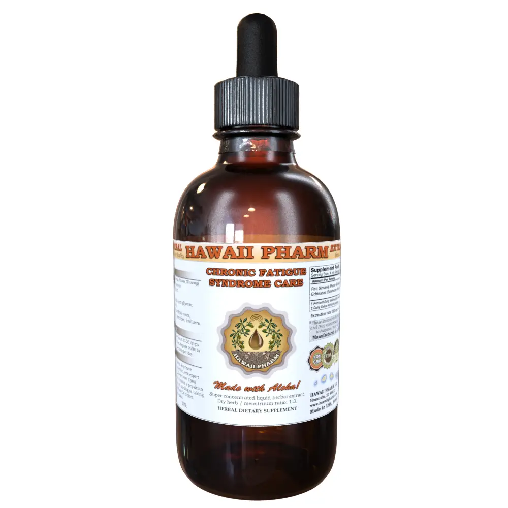 Chronic Fatigue Syndrome Care Tincture, Red Ginseng (Panax Ginseng ...