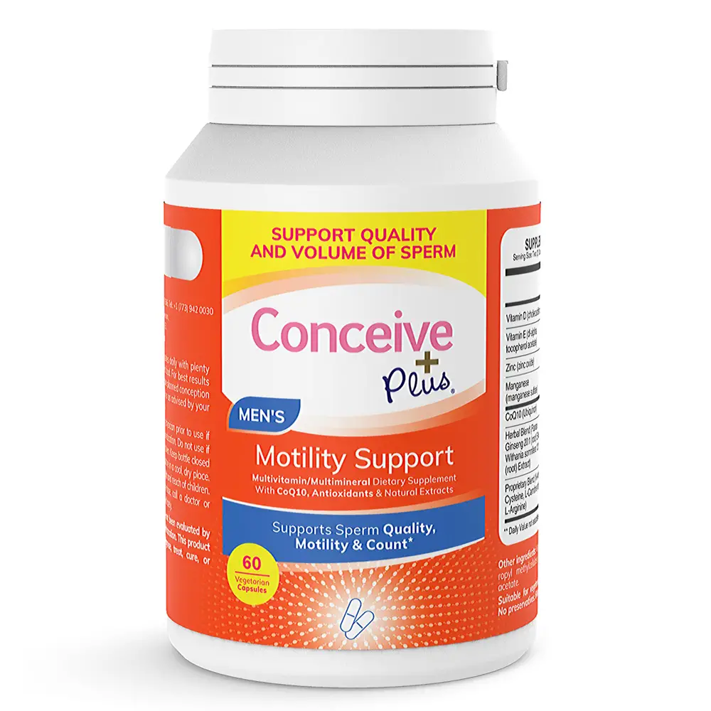 Conceive Plus Male Fertility Supplement for Semen Volumizer, Boost ...