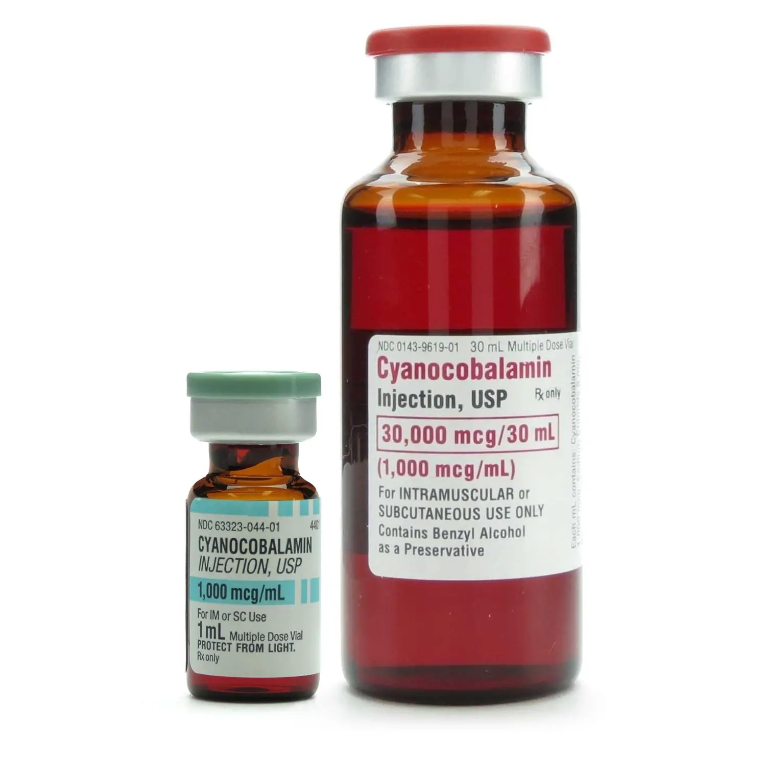 Cyanocobalamin Vitamin B 12 1 000 Mcg Ml Mdv 30ml Vial