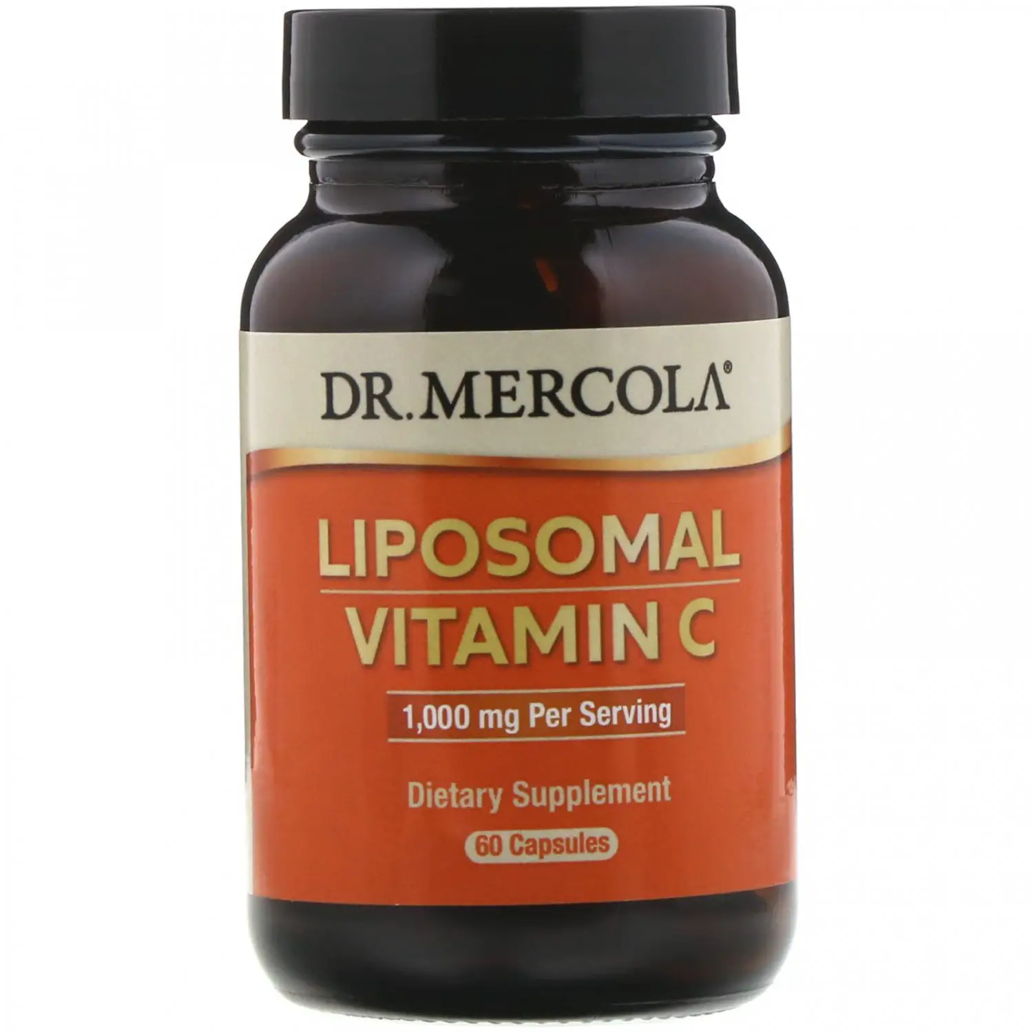 Dr. Mercola, Liposomal Vitamin C, 1,000 Mg, 60 Capsules