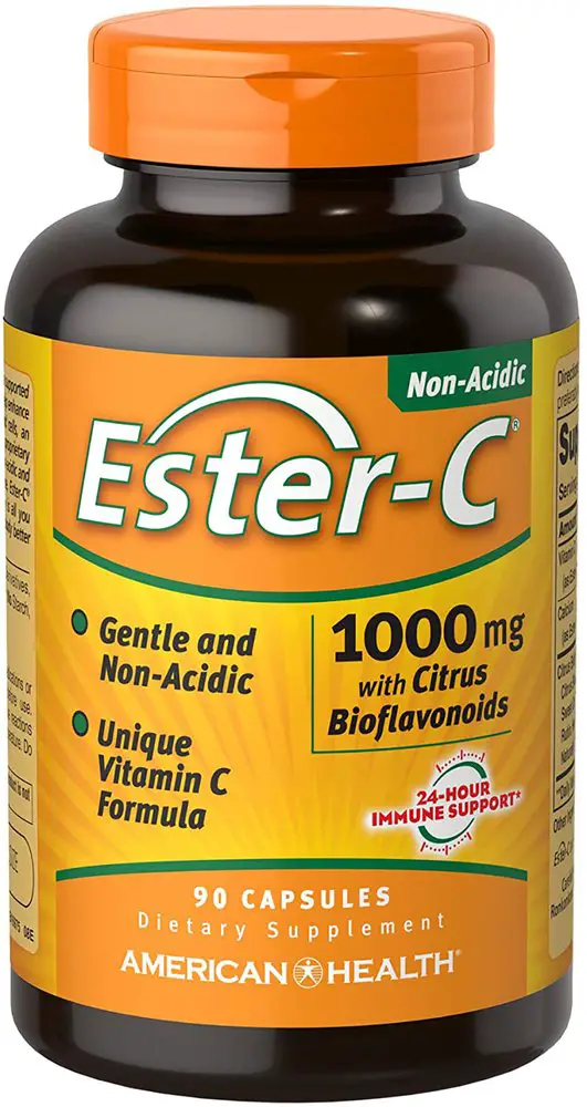 Ester C 1000 mg with Citrus Bioflavonoids 90 Vegetarian ...