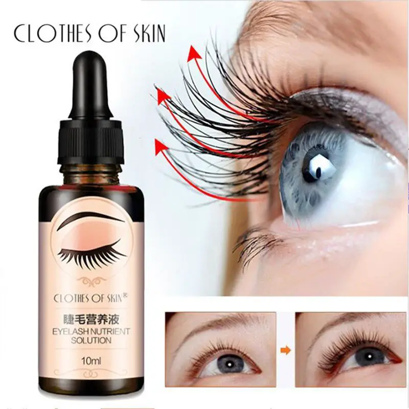 Eyelash Growth Serum Liquid Eyelash Enhancer Vitamin E Treatment ...