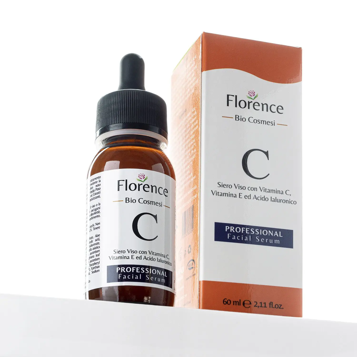 Florence Vitamin C Serum &  Hyaluronic Acid 60ml Florence Organics