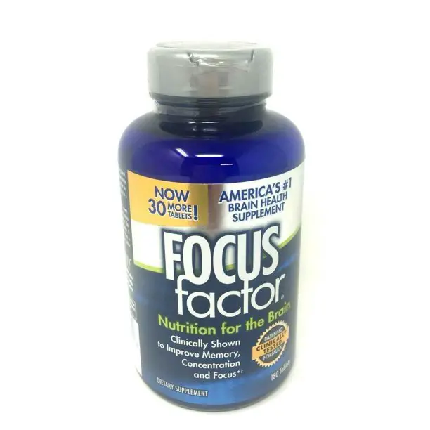 FOCUS Factor Brain Health Memory Dietary Supplement *NOW ...