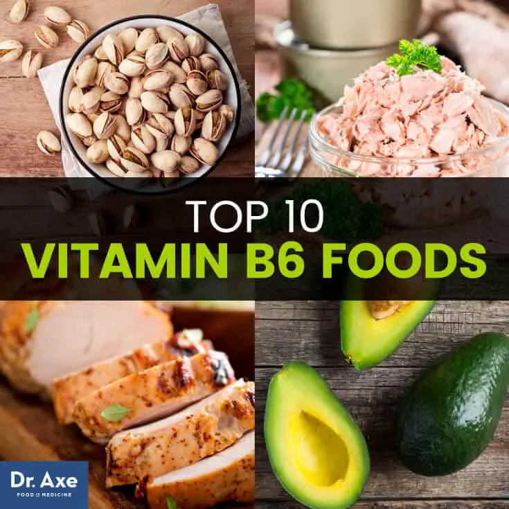 Foods With Vitamin B6 In Them