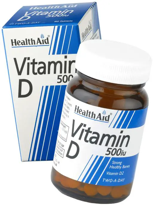 Foxy.in : Buy HealthAid Vitamin D 500iu Vitamin D2 ...