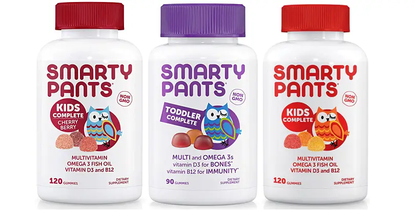 Free Sample of Smarty Pants Vitamins