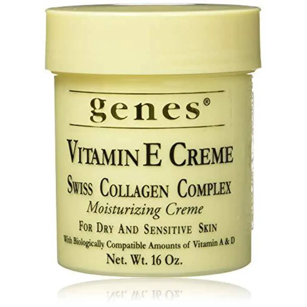 Genes Vitamin E Creme Swiss Collagen Complex Moisturizing Creme for Dry ...