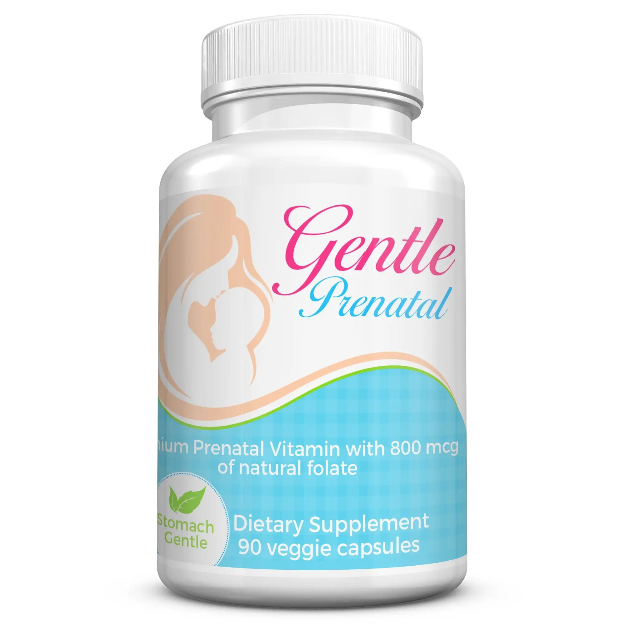 Gentle Prenatal Vitamins with Natural Folate (Methylfolate