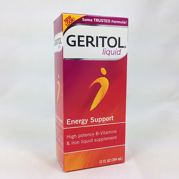 Geritol, Vitamin &  Iron Supplement, 12oz 346017011128T585 ...