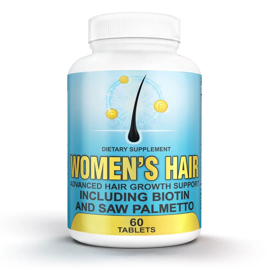 Hair Growth Vitamins For Women with Saw Palmetto and Biotin by NutraPro ...