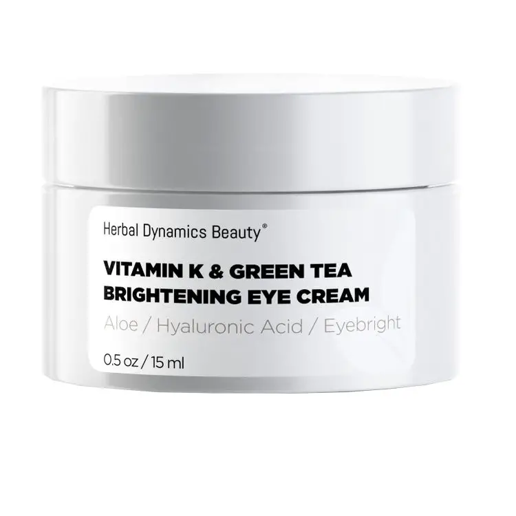 HD Beauty Vitamin K + Green Tea Brightening Eye Cream for Undereye ...